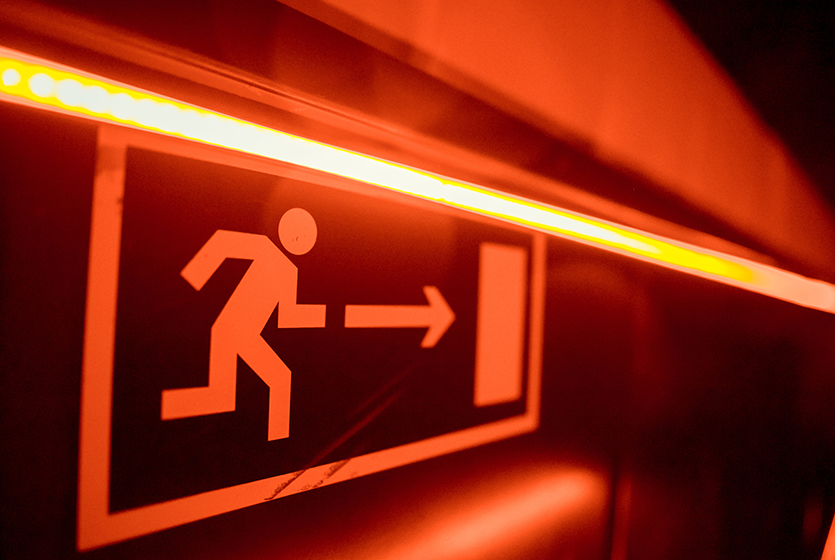 Ventouses pour le maintien des portes en cas d’incendie